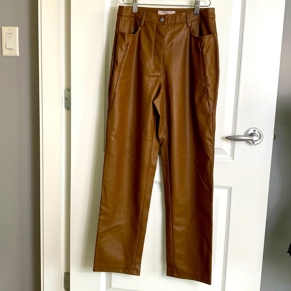 Urban Code Faux Leather Trousers